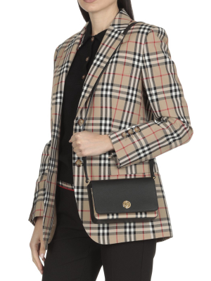 Burberry Vintage Check Detail Small Crossbody Bag