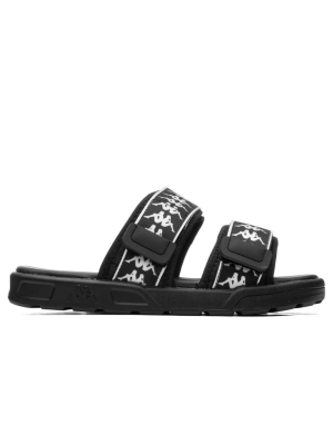 Kappa 222 Banda Aster 1 Sandals - Black/white