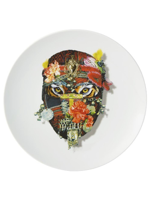 Vista Alegre Love Who You Want Mister Tiger Dessert Plate By Christian Lacroix