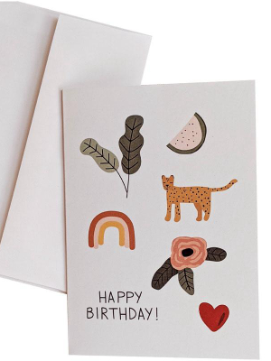 Happy Birthday Greeting Card