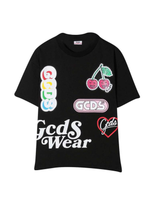 Gcds Kids Graphic Logo Printed T-shirt