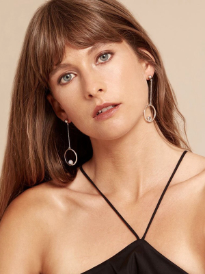 Aurelie Moonstone Earrings