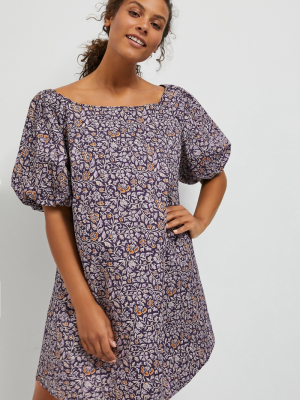 Elke Ditsy Swing Dress