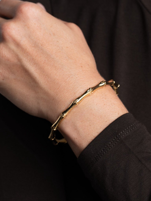 Gold Bamboo Bangle