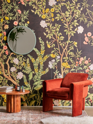Freya Boudoir Floral Wall Mural