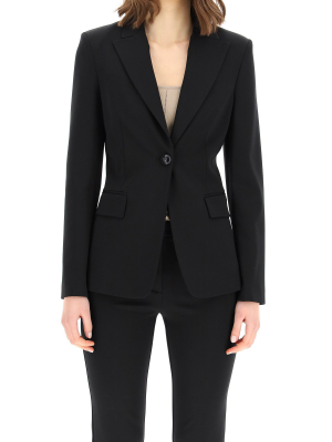 Pinko Scuba Effect Single Breasted Blazer