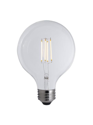 Led Clear Globe E26 Base G40 Bulb