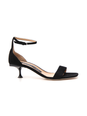 Sergio Rossi Milano Ankle Strap Sandals