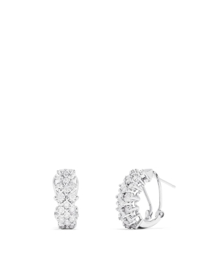 Effy 925 Sterling Silver Diamond Earrings, 0.33 Tcw