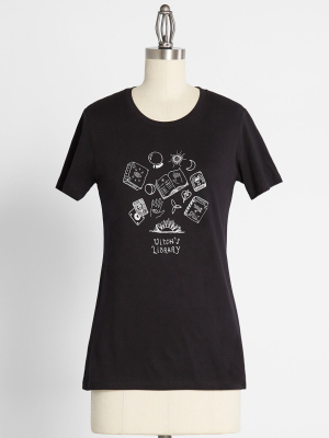 Witch's Library Graphic Tee