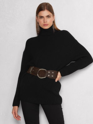 Ribbed Cashmere-wool Sweater