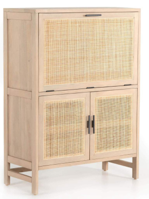 Caprice Bar Cabinet, Natural