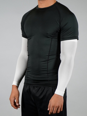 Basic White Running Sleeves