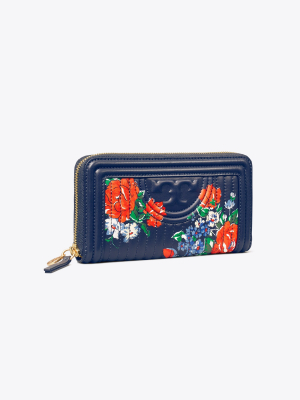 Fleming Soft Printed Zip Continental Wallet