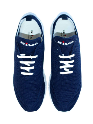 Kiton Sneaker Knit Lace-up +colors