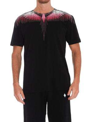 Marcelo Burlon County Of Milan Wings Print T-shirt