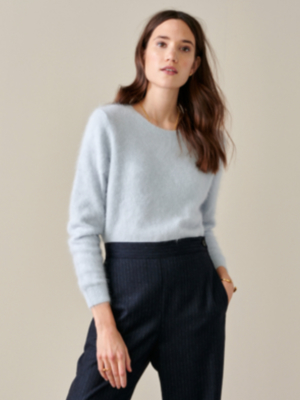 Bellerose - Datti Angora Sweater: Blue Dew