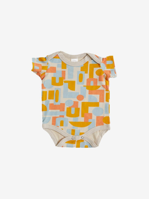 Decades Organic Onesie - Fog