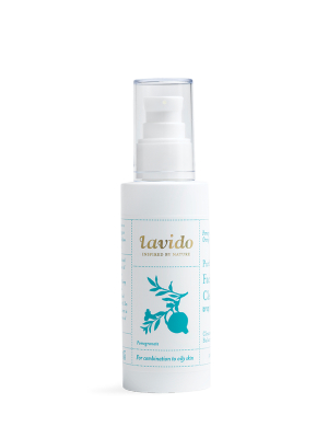 Lavido Hydrating Facial Cleanser (pomegranate, Orange Blossom & Carrot)