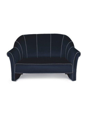 Josef Hoffmann Velvet Loveseat