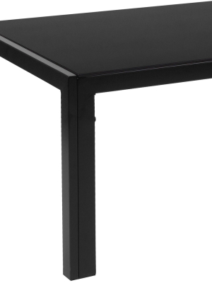 Franklin Coffee Table Black - Riverstone Furniture