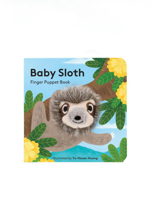 Baby Sloth Finger Puppet Book