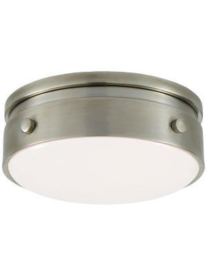 Hicks 5.5" Solitaire Flush Mount In Various Colors