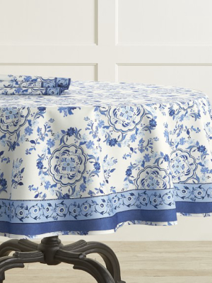 Aerin Seville Round Tablecloth