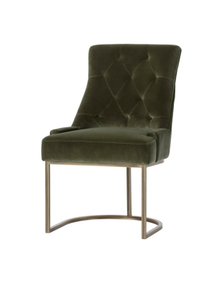 Maison 55 Rupert Dining Chair - Aged Green