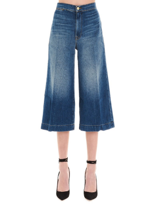 Frame High Rise Wide-leg Jeans