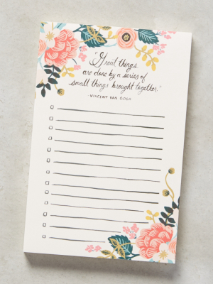 Rifle Paper Co. Great Things Notepad