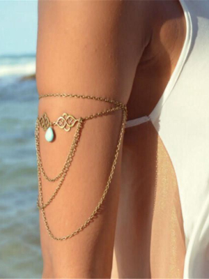 Turquoise Upper Arm Chain