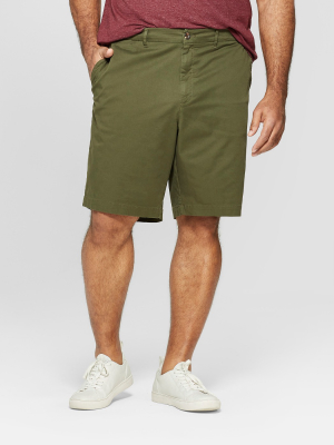 Men's Big & Tall 10.5" Flat Front Shorts - Goodfellow & Co™