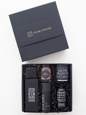 Teak & Twine The Tuxedo Gift Box