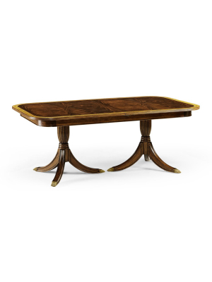 75" Regency Mahogany Extending Dining Table