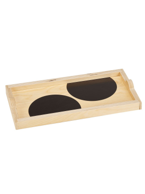 Black Dot Mini Tray