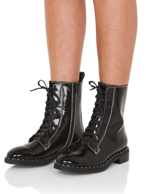 Waiter 3.5cm Boot • Black Gloss