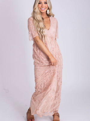 Unstoppable Lace Maxi Dress