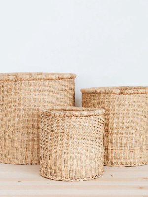 Madison Elephant Grass Basket Trio