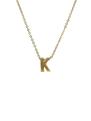 "k" Monogram