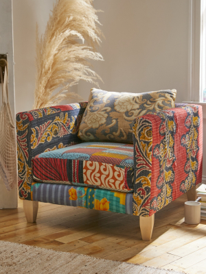 Urban Renewal One-of-a-kind Kantha Chair