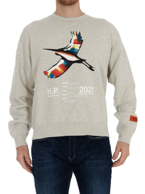 Heron Preston Rainbow Heron Sweatshirt