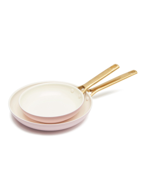 8" & 10" Blush Frypan Set