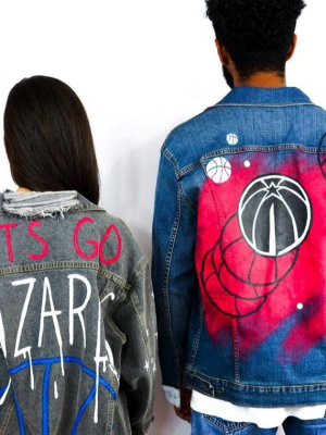 'go Wizards' Denim Jacket - Men