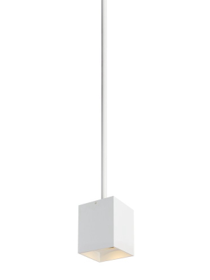 Exo 6 Pendant In Matte White/white By Sean Lavin