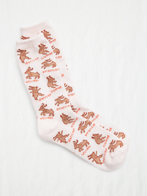 Aerie Graphic Crew Socks