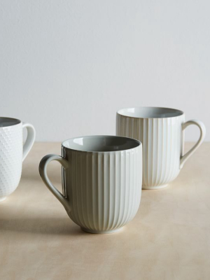 Textured Mugs (set Of 4)