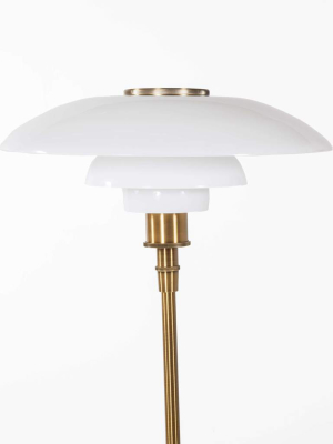 Henningsen Large Floor Lamp - Brass