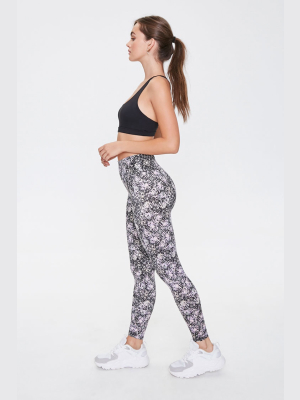 Active Abstract Print Leggings