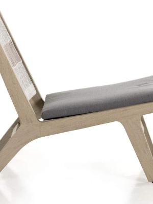 Julian Outdoor Chair, Heathered Grey